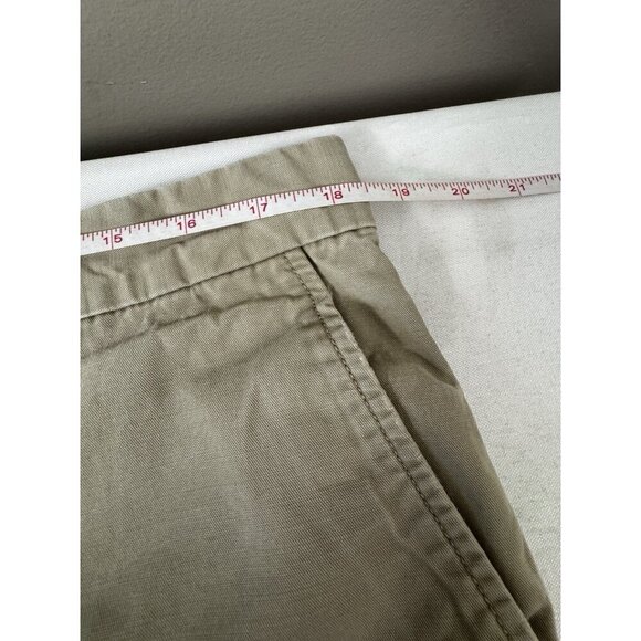 Gap Y2K Vintage Vibes Boyfriend Khaki Shorts Sz 12 Preppy Utility Coastal Beachy - Picture 10 of 15